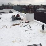 Commercial roofing project